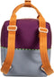 Sticky Lemon Backpack/Boekentas Small Better Together - Colourblocking - Purple Tights - Badminton Blue
