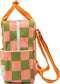 Sticky Lemon Backpack/Boekentas Small Farmhouse - Checkerboard - Sprout Green - Flower Pink