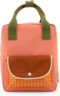 Sticky Lemon Backpack/Boekentas Small Farmhouse - Envelope - Flower Pink
