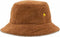 Sticky Lemon bucket hat corduroy walnut brown - Zomer Kinderhoed - 52 CM - Vissershoed - Zonnehoed