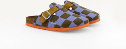 Sticky lemon Clogs kind - Kinder klompen - Soil green + Blooming purple - Maat 31