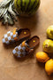 Sticky lemon Clogs kind - Kinder klompen - Soil green + Blooming purple - Maat 28