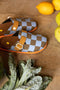 Sticky lemon Clogs kind - Kinder klompen - Soil green + Blooming purple - Maat 31