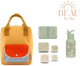 Sticky lemon rugzak + A little lovely company back to school set