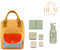 Sticky lemon rugzak + A little lovely company back to school set