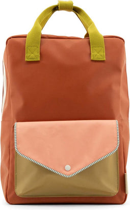 Sticky Lemon - Rugzak - Large - Meadows - Envelope - Lighthouse Red - Rood - Groot