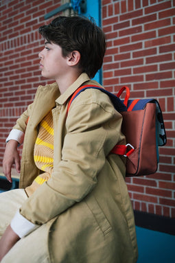 Sticky Lemon School Bag/Boekentas Better Together - Leather Ball --