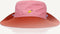 Sticky Lemon Sun hat - Zomer Kinderhoed - 54 CM - Vissershoed - Zonnehoed - Pink flower + willow brown