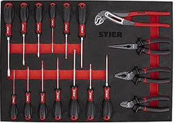 Stier 902833 - Gereedschapsset - 17-delig
