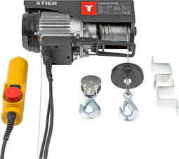 STIER elektrische takel laadvermogen 500kg vermogen 900W