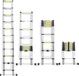 Stier - Telescopische Ladder - 3.8m - Lichtgewicht
