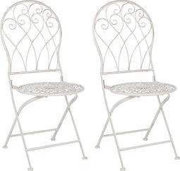 STIFFE - Tuinstoelen set van 2 - Wit - IJzer
