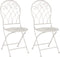 STIFFE - Tuinstoelen set van 2 - Wit - IJzer