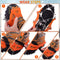 Stijgijzers voor Bergschoenen - Schoenklauwen met 19 Roestvrijstalen Tanden Spikes - IJs Spikes - Sneeuwketting - Trekking Winter Outdoor: