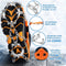Stijgijzers voor Bergschoenen - Schoenklauwen met 19 Roestvrijstalen Tanden Spikes - IJs Spikes - Sneeuwketting - Trekking Winter Outdoor: