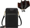 Stijlvolle Dames Mini Messenger Telefoontasje met Kaartvakken