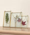 Stijlvolle Hangende Fotolijst met Koperen Afwerking - Perfect voor Decoratie 25x20