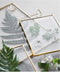 Stijlvolle Hangende Fotolijst met Koperen Afwerking - Perfect voor Decoratie 25x20