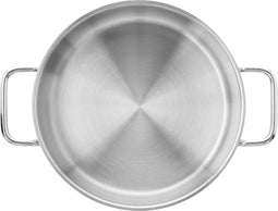 Stijlvolle RVS Kookpan met Deksel - 20 cm - 3 Liter