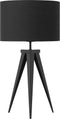 STILETTO - Tafellamp - Zwart - Metaal