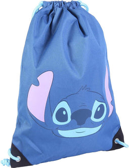 Stitch Zwemtas Gymtas Kinderen Meisjes Jongens - Big Pink Ears - Hoogte 40cm