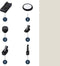 Zeegma Klaar - Draadloze Steelstofzuiger - 3in1 - 400W - HEPA - 60 min - Blauw - 0,7L
