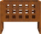 vidaXL - Vuurkorf - Rechthoekig - 50x30x40 - cm - Weerbestendig - Staal