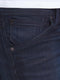 JACK & JONES JJIGLENN JJFOX AM 892 NOOS - Heren Jeans - Slim Fit - Donkerblauw - Maat 3634