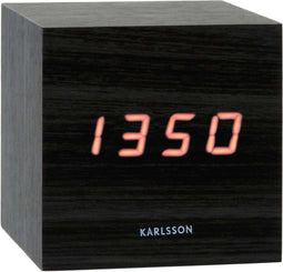 Karlsson Wekker Mini Cube - Zwart