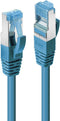 LINDY 47156 RJ45 Netwerkkabel, patchkabel CAT 6A S/FTP 30.00 m Blauw Snagless 1 stuk(s)