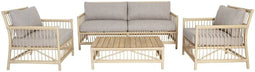 Stoel-Bank Loungeset - Samantha - Acaciahout - The Outsider