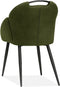 Stoel Belize - Mosgroen (set van 2 stoelen)