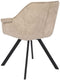 Stoel DKD Home Decor Zwart Beige 64 x 67 x 85 cm