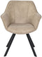 Stoel DKD Home Decor Zwart Beige 64 x 67 x 85 cm