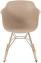 Stoel | kunststof | beige | 69x56.5x (h)79 cm