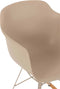 Stoel | kunststof | beige | 69x56.5x (h)79 cm