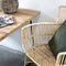 Stoel Rattan/ Iron Blond