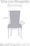 Stoelhoes Eysa JAZ Donker grijs 50 x 60 x 50 cm 2 Stuks