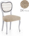 Stoelhoes Eysa ROC Beige 50 x 5 x 50 cm 2 Stuks