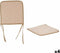 Stoelkussen 38 x 2,5 x 38 cm (4 Stuks)