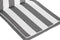 Stoelkussen DKD Home Decor Grijs Wit (42 x 4 x 115 cm)