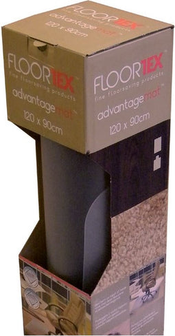 Stoelmat Floortex PVC 120x90cm voor harde vloeren retailpak