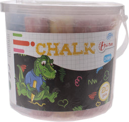 Stoepkrijt in Emmer, 20st.