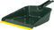 Stofblik groot model 31x25 cm groen met rubber strip