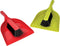 Stofblik met handveger uit PVC geassorteerde kleuren