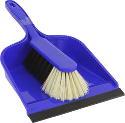 Stofblikset kunststof blauw 25x22 cm