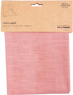 Stoffen Servet Roze, 42x42cm