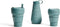 Stojo - Biggie Cup - Koffie / Theebeker - 470 ml - Herbruikbaar - Opvouwbaar - Groen