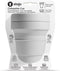 Stojo - Biggie Cup - Koffie / Theebeker - 470 ml - Herbruikbaar - Opvouwbaar - Cashmere