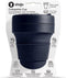 Stojo - Biggie Cup - Koffie / Theebeker - 470 ml - Herbruikbaar - Opvouwbaar - Denim